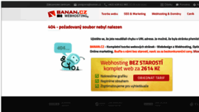 What Hostuju.cz website looked like in 2023 (2 years ago)