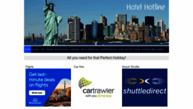 What Hotelhotline.com website looked like in 2023 (1 year ago)