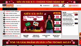 What Hdradio.com.vn website looked like in 2023 (1 year ago)