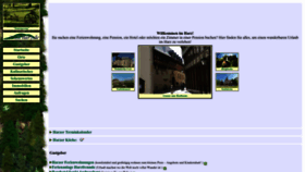 What Harz.de website looked like in 2023 (1 year ago)