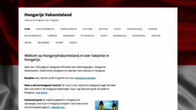 What Hongarijevakantieland.nl website looked like in 2023 (1 year ago)