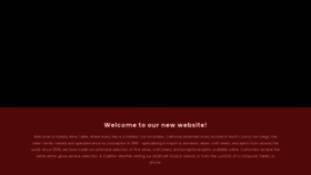 What Holidaywinecellar.com website looked like in 2023 (1 year ago)