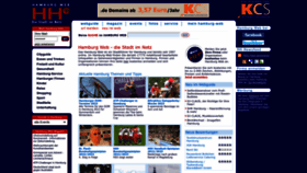 What Hamburg-web.de website looked like in 2023 (1 year ago)