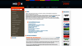 What Hoax.cz website looked like in 2023 (1 year ago)