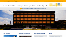 What Hnf.de website looked like in 2023 (1 year ago)