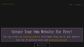 What Humor-blog.com website looked like in 2023 (2 years ago)