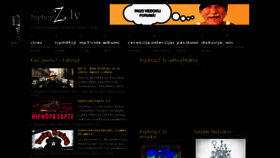 What Hiphopz.lv website looked like in 2011 (13 years ago)