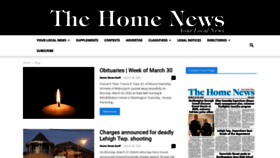 What Homenewspa.com website looked like in 2023 (1 year ago)