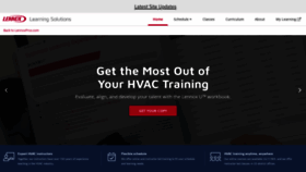 What Hvacls.com website looked like in 2023 (1 year ago)