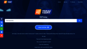 What Hdtodaytv.tv website looked like in 2023 (1 year ago)