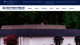 What Hayworth-miller.com website looked like in 2023 (2 years ago)