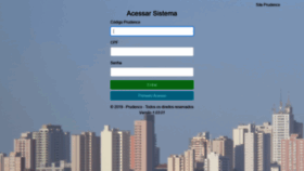 What Holeriteprudenco.com.br website looked like in 2023 (1 year ago)
