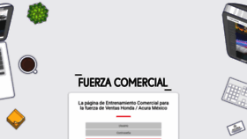 What Honda-fuerzacomercial.mx website looked like in 2023 (1 year ago)