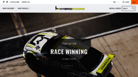 What Hybridracing.com website looked like in 2023 (1 year ago)