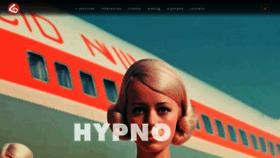 What Hypnotized.org website looked like in 2023 (1 year ago)