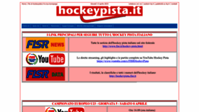 What Hockeypista.it website looked like in 2023 (1 year ago)