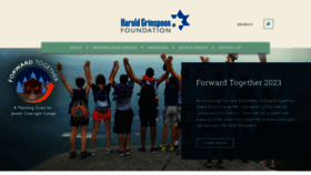 What Hgf.org website looked like in 2023 (1 year ago)