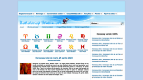 What Horoscop-urania.org website looked like in 2023 (1 year ago)