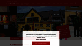 What Hotel-restaurant-lercher.at website looked like in 2023 (1 year ago)