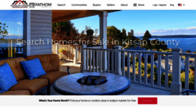 What Homesbystrand.com website looked like in 2023 (This year)