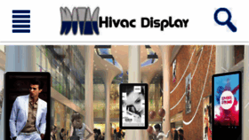 What Hivacdisplay.com website looked like in 2023 (1 year ago)