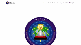 What Huesa.org website looked like in 2023 (1 year ago)