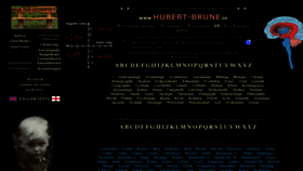 What Hubert-brune.de website looked like in 2023 (This year)