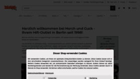 What Horch-und-guck.de website looked like in 2023 (2 years ago)