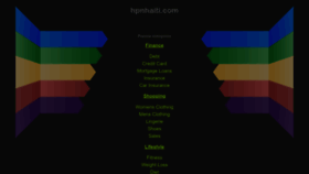 What Hpnhaiti.com website looked like in 2023 (1 year ago)