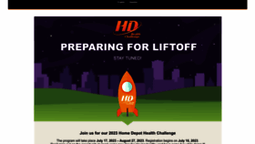 What Hdhealthchallenge.com website looked like in 2023 (This year)