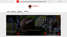 What Hsfootballnetwork.com website looked like in 2023 (This year)