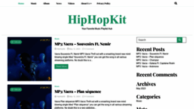 What Hiphopkit.com.ng website looked like in 2023 (This year)