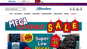 What Herschners.com website looked like in 2023 (This year)