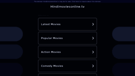 What Hindimoviesonline.tv website looked like in 2023 (This year)