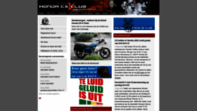What Hondacx500.nl website looked like in 2023 (This year)