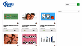 What Healthyteeth.org website looked like in 2023 (This year)