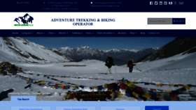 What Highpassadventure.com website looked like in 2023 (This year)