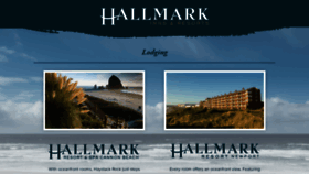 What Hallmarkinns.com website looked like in 2023 (This year)