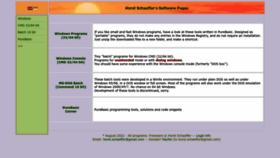 What Horstmuc.de website looked like in 2023 (This year)