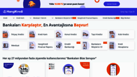What Hangikredi.com website looked like in 2023 (This year)