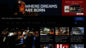 What Heraldcourier.com website looked like in 2023 (This year)