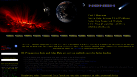 What Hamqsl.com website looked like in 2023 (This year)