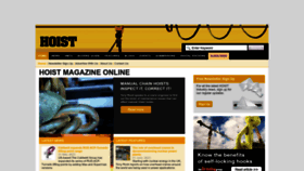What Hoistmagazine.com website looked like in 2023 (This year)