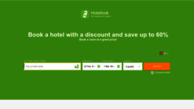 What Hotellook.ru website looked like in 2023 (This year)