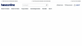 What Hoseonline.de website looked like in 2023 (2 years ago)