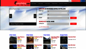 What Hotelsinpelling.com website looked like in 2023 (This year)