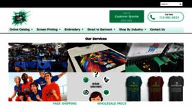 What Hub92prints.com website looked like in 2023 (This year)