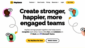 What Heytaco.chat website looked like in 2023 (2 years ago)