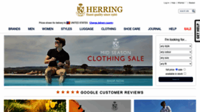 What Herringshoes.co.uk website looked like in 2023 (1 year ago)