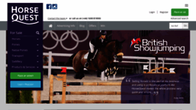 What Horsequest.co.uk website looked like in 2023 (This year)